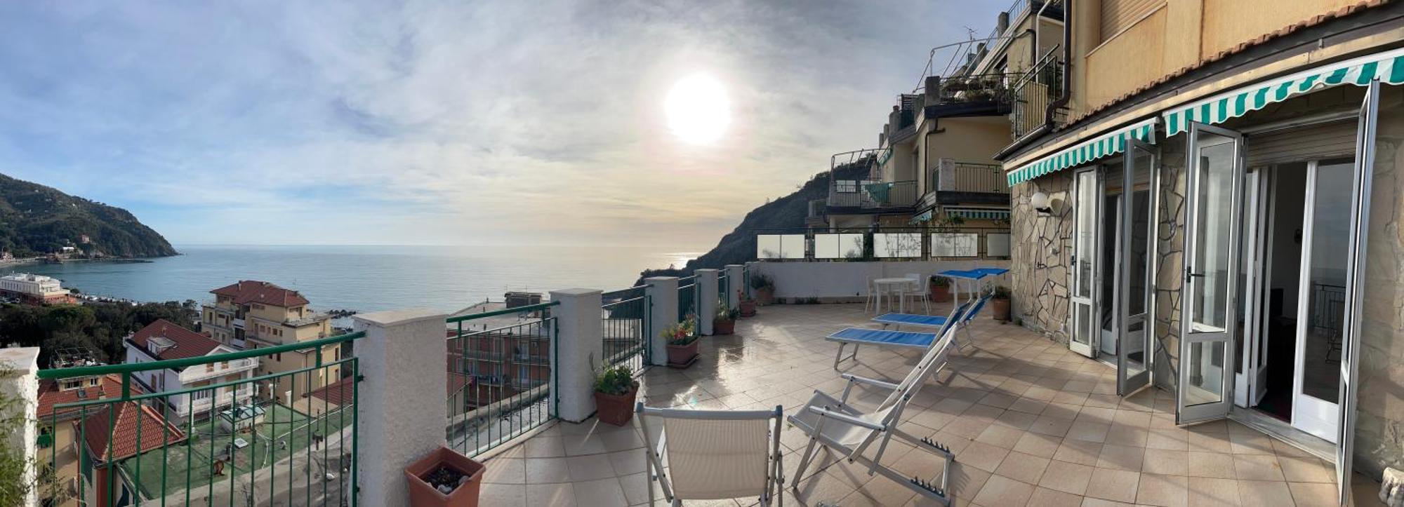 Sunflower Terrazza Panoramica Levanto Exterior foto